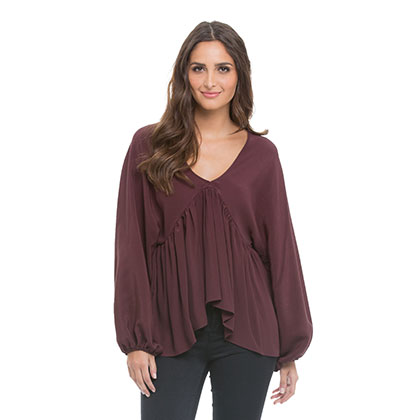 V-neck Blouse - Imagen 2