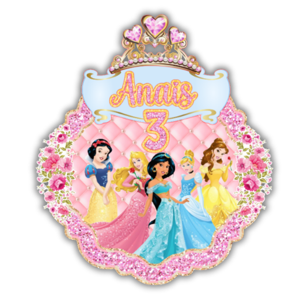 Topper Princesas