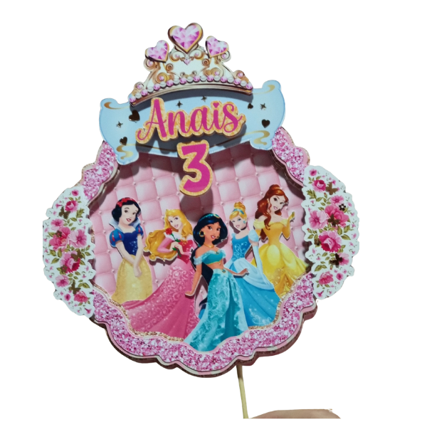 Topper Princesas - Imagen 2
